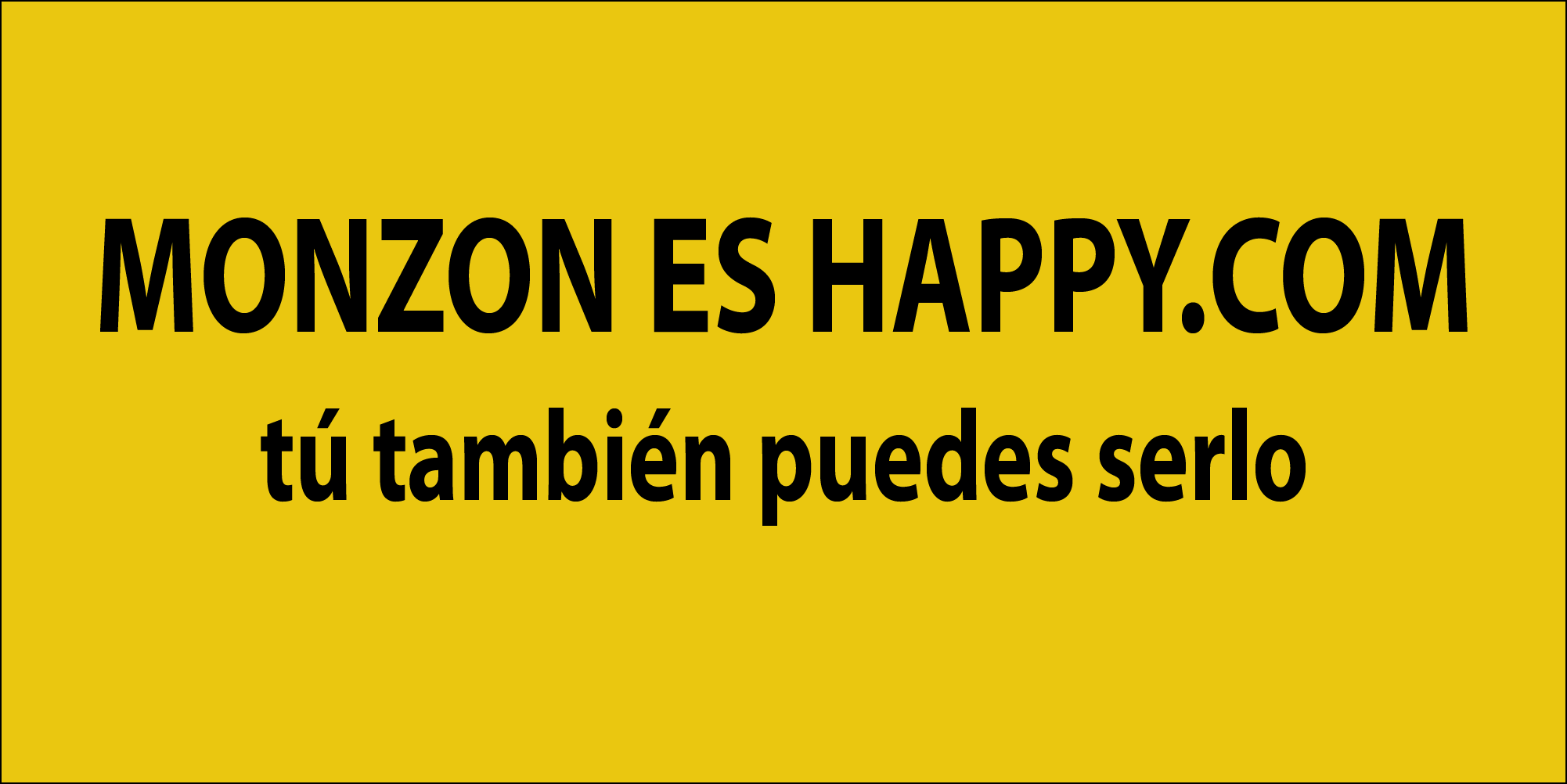Monzón es Happy